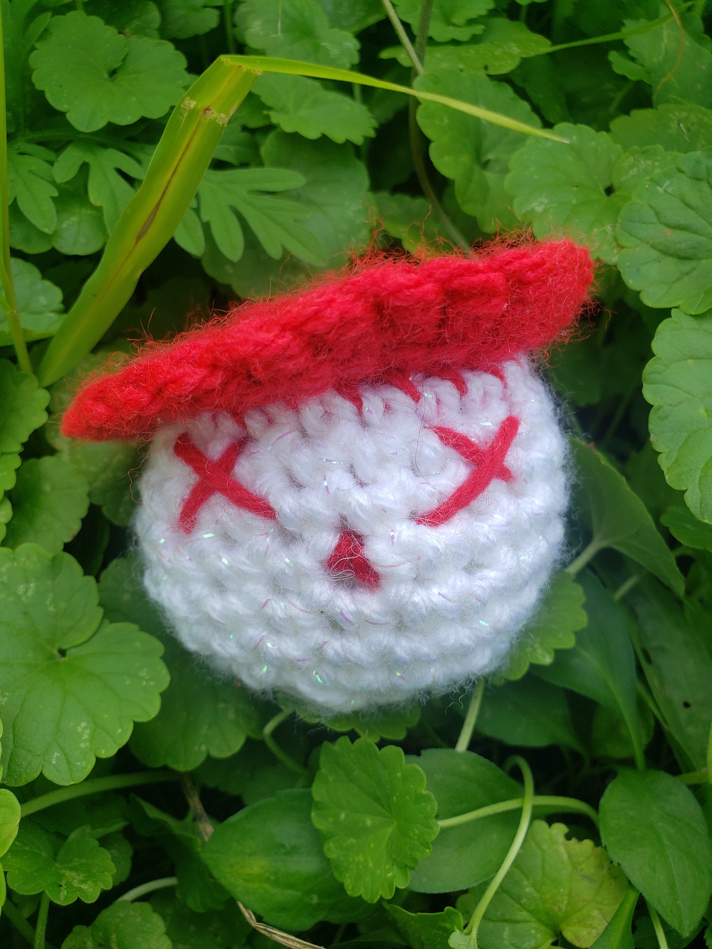 Crochet Deadly Red Mushroom