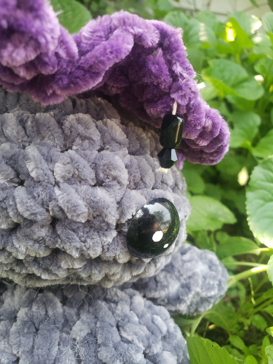 Crochet Hanging Bead Mushroom Friend