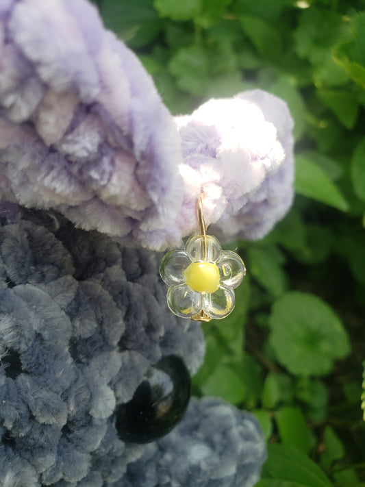 Crochet Flower Charm Mushroom Friend