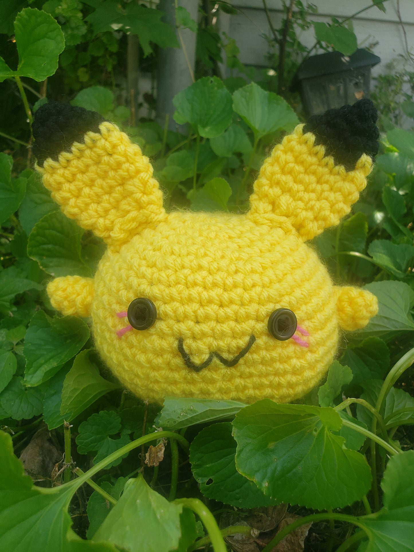 Crochet Chunky Pikachu