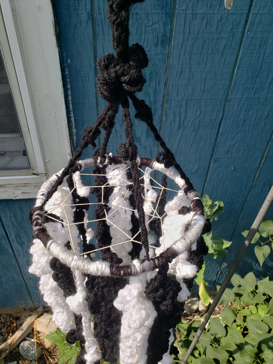 Crochet Blackout Hanging Wisteria Dream