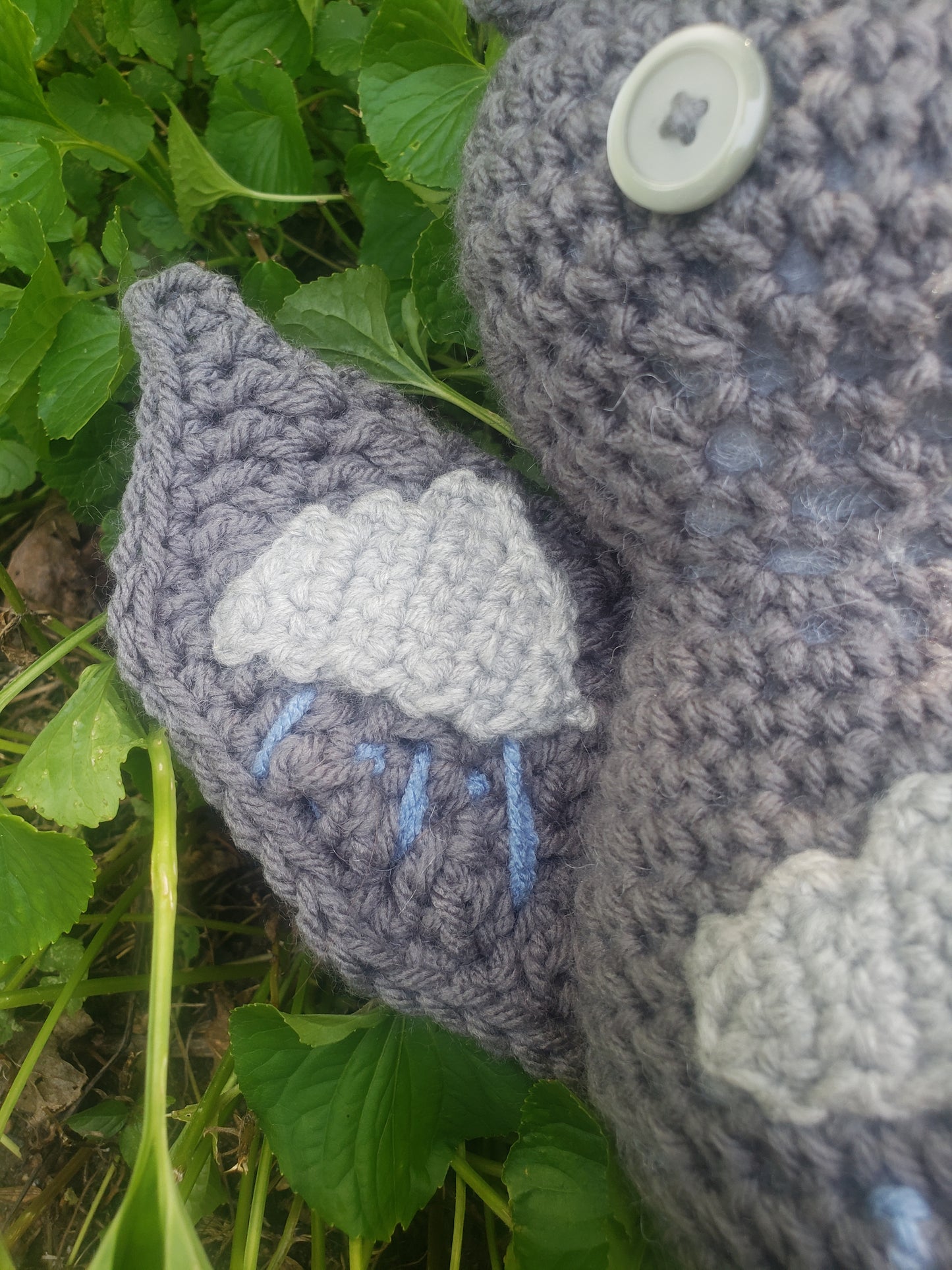 Crochet Rainy Day Bat
