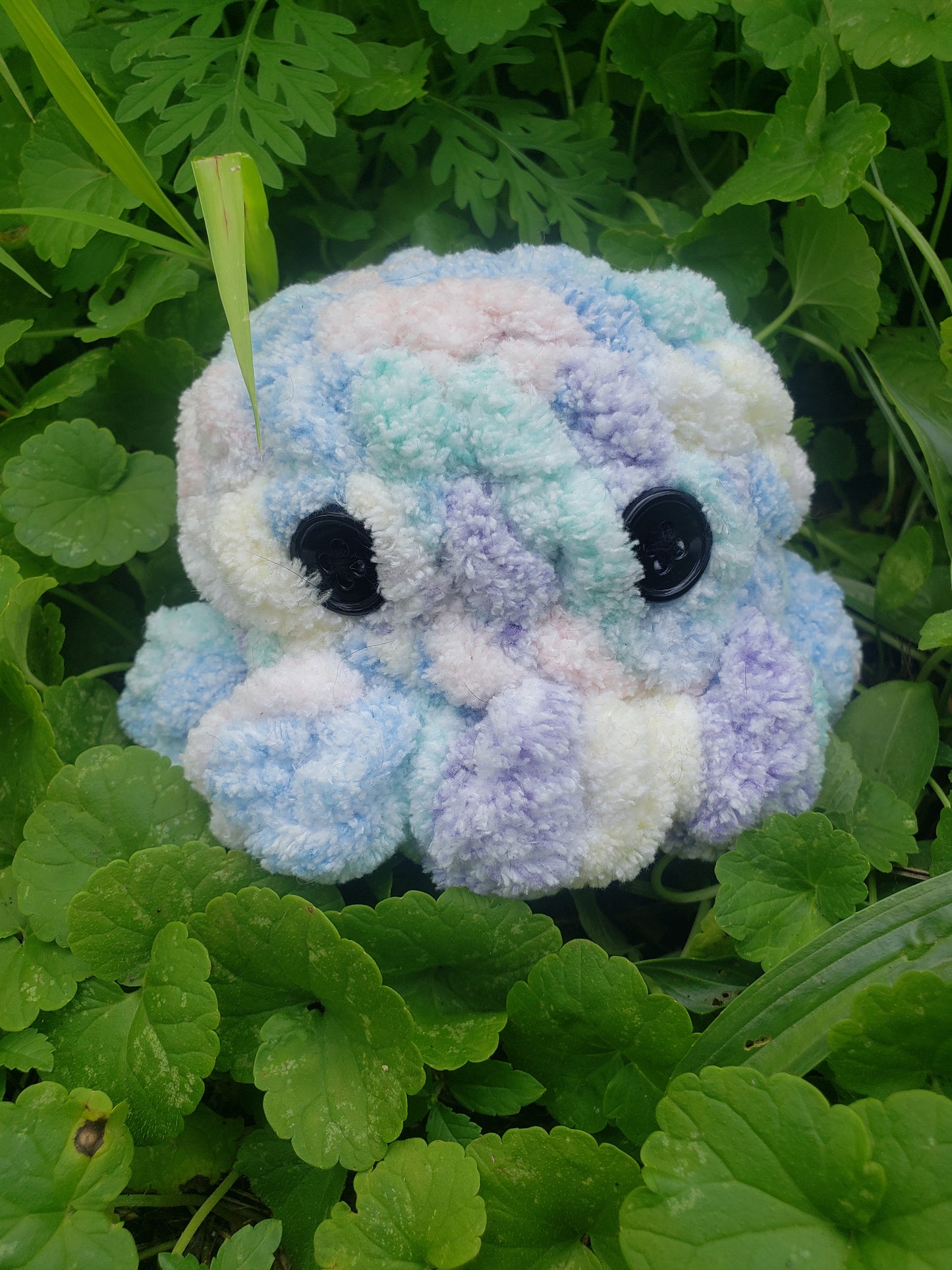 Crochet Chunky Octopuses (Penny, Chip, and Used Napkin)