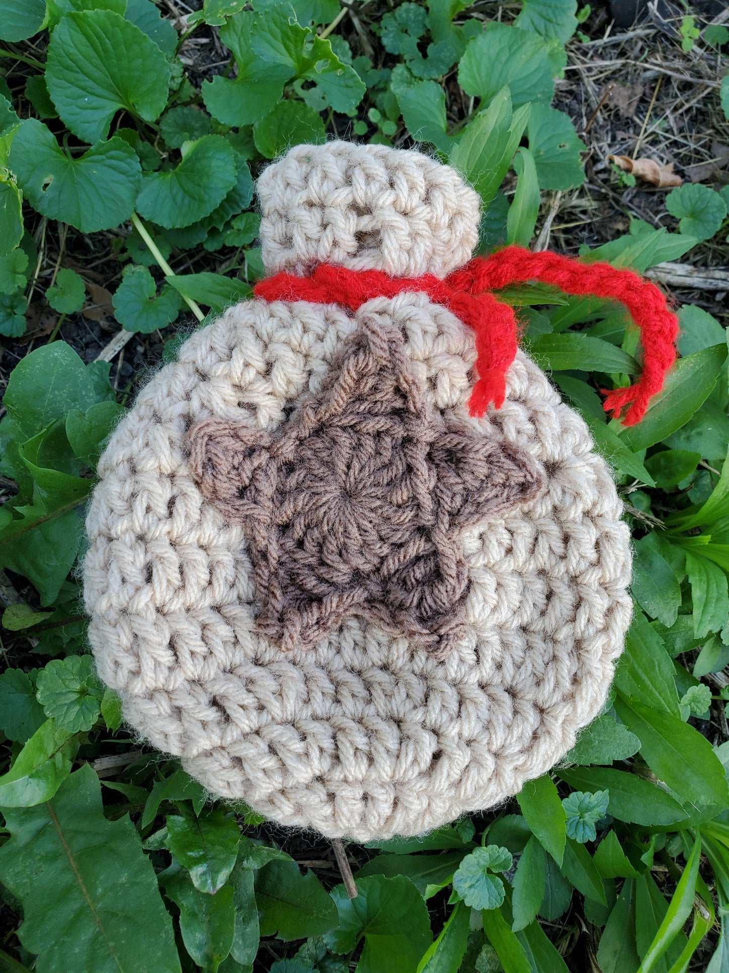 Crochet AC Coin Bag