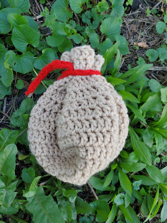 Crochet AC Coin Bag