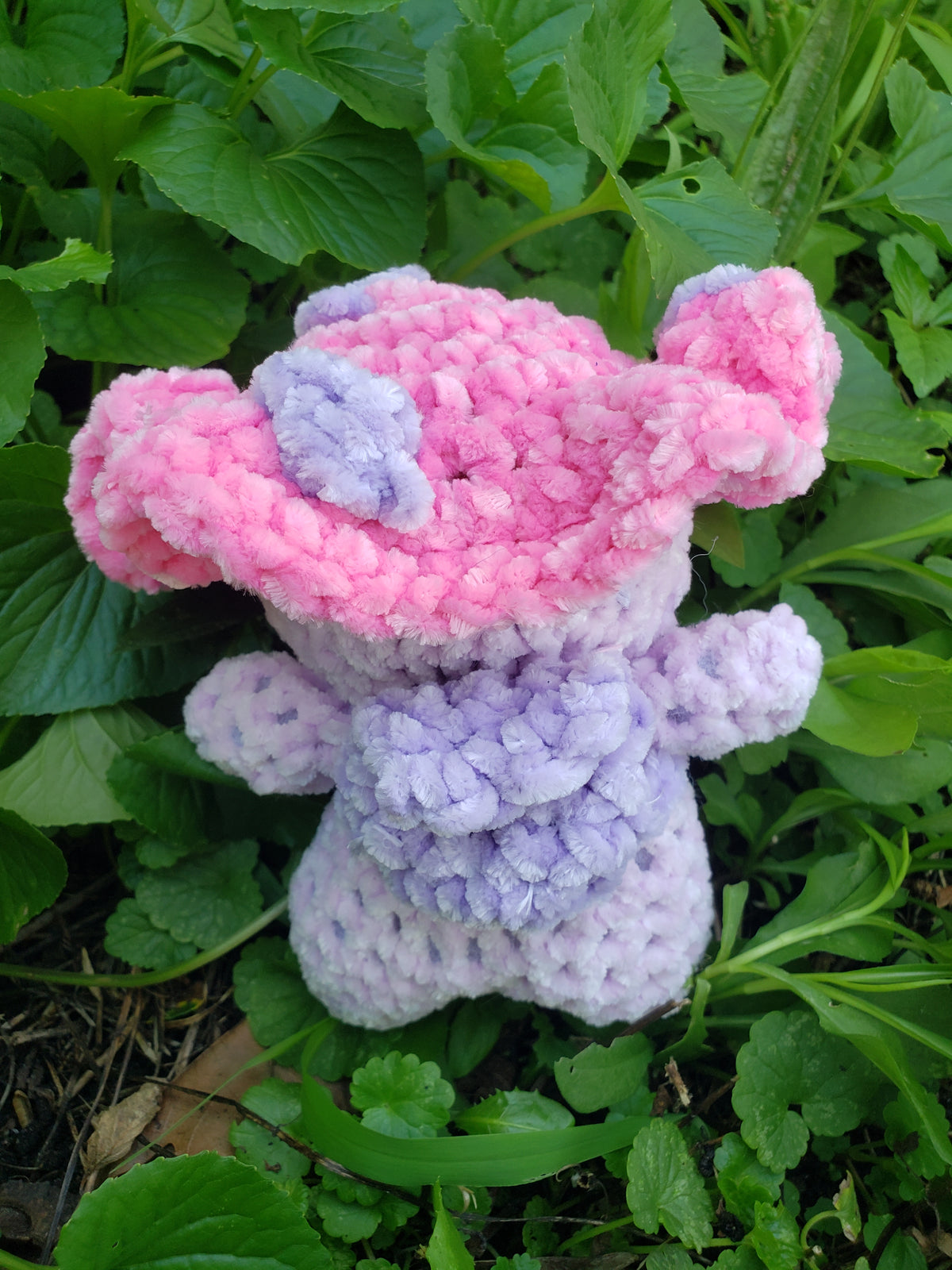 Crochet Mushroom Friend with Backpack