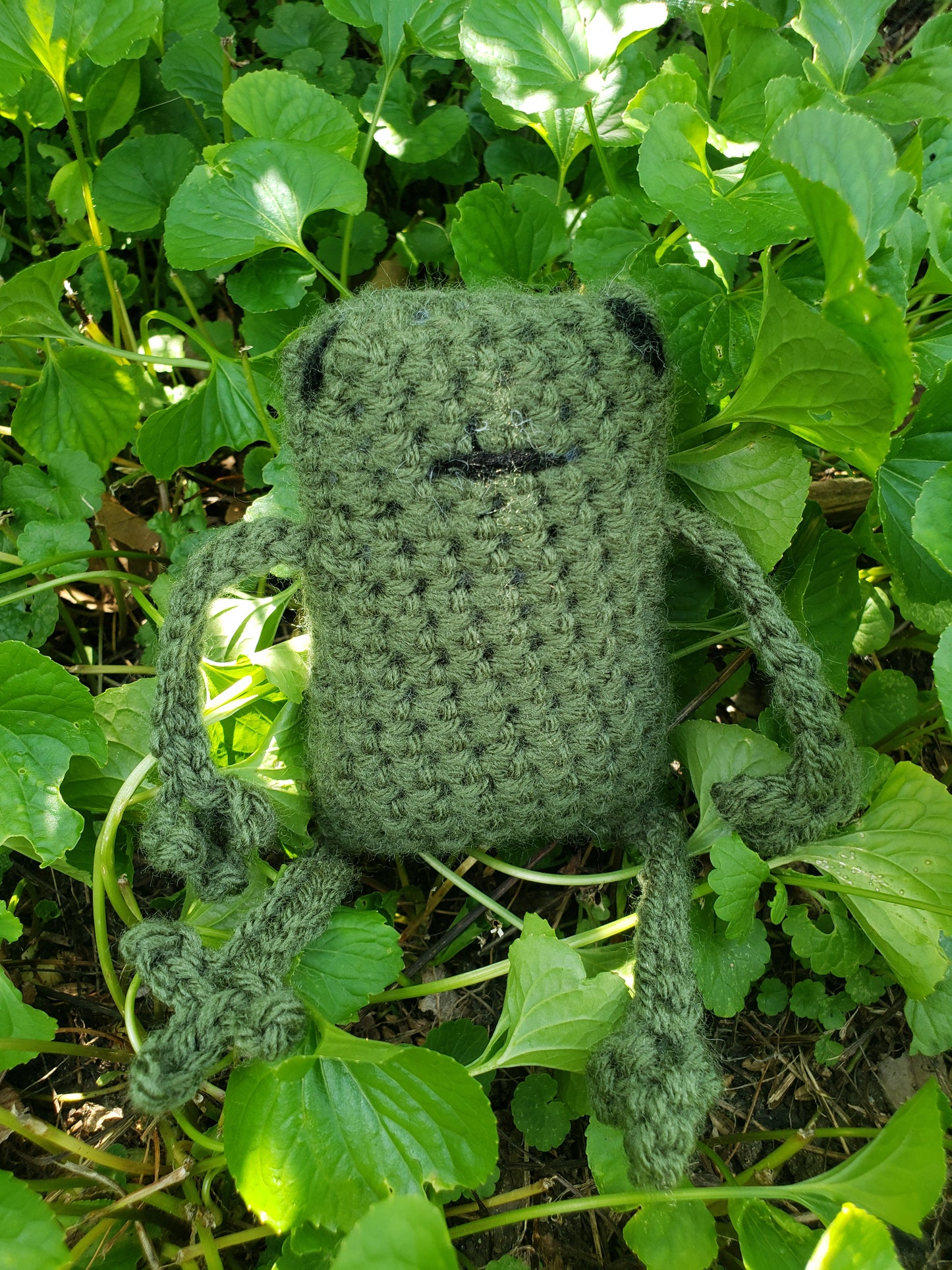 Crochet Leggy Frog