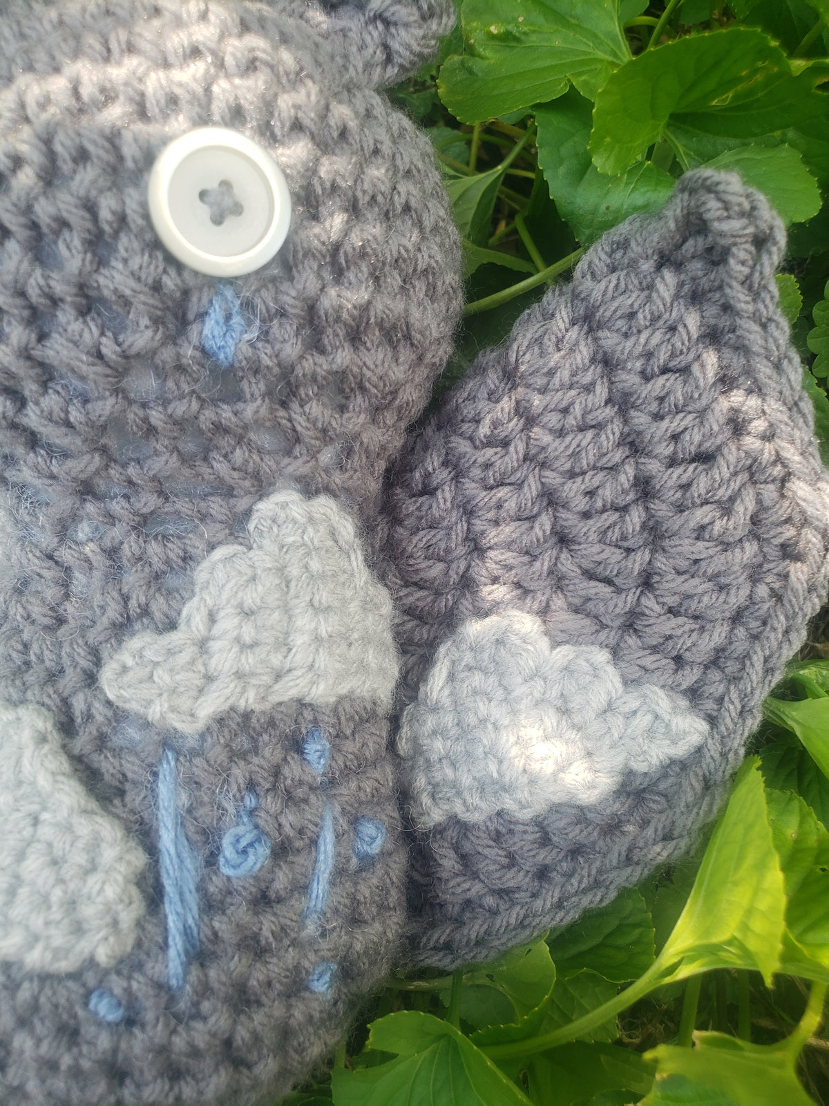 Crochet Rainy Day Bat