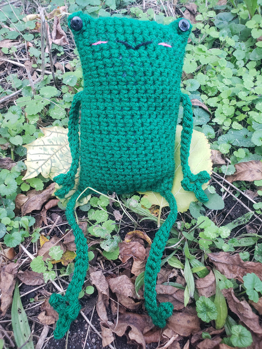 Crochet Leggy Frog