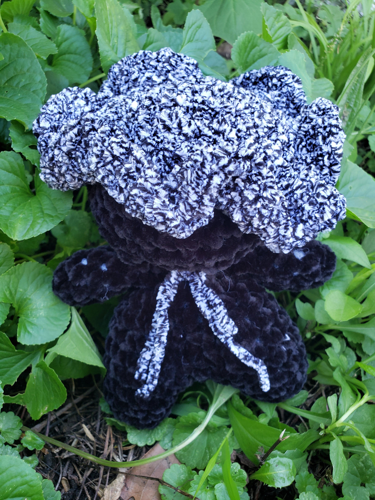 Crochet Mushroom Friend with Choker