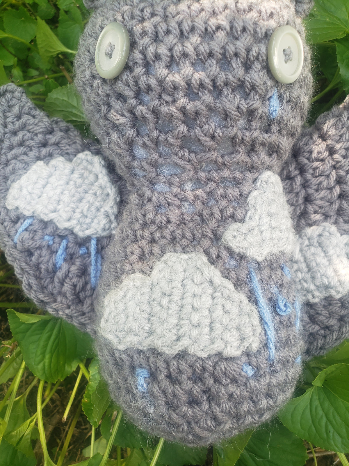 Crochet Rainy Day Bat