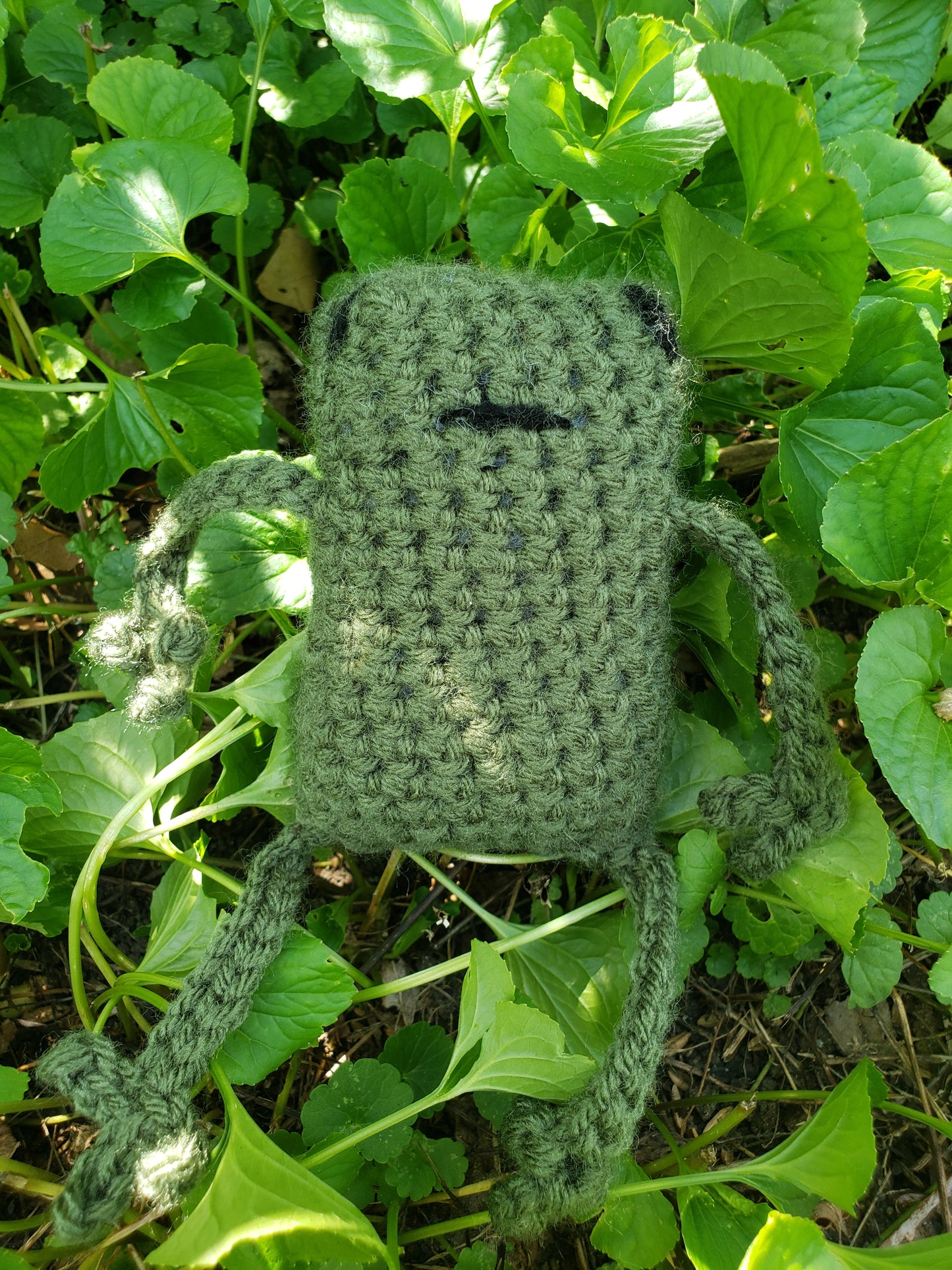 Crochet Leggy Frog