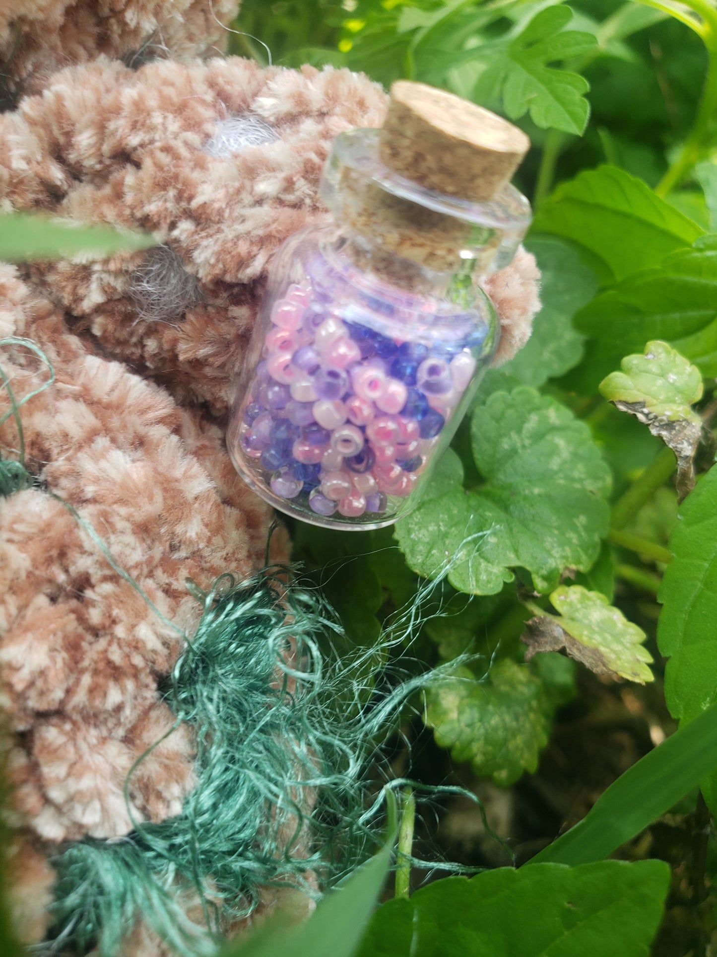 Crochet Mossy Forest Mushroom Friend